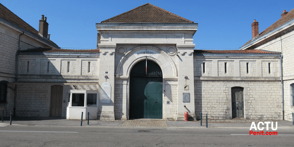 Deux détenus retrouvés morts dans leur cellule à la prison de Besançon