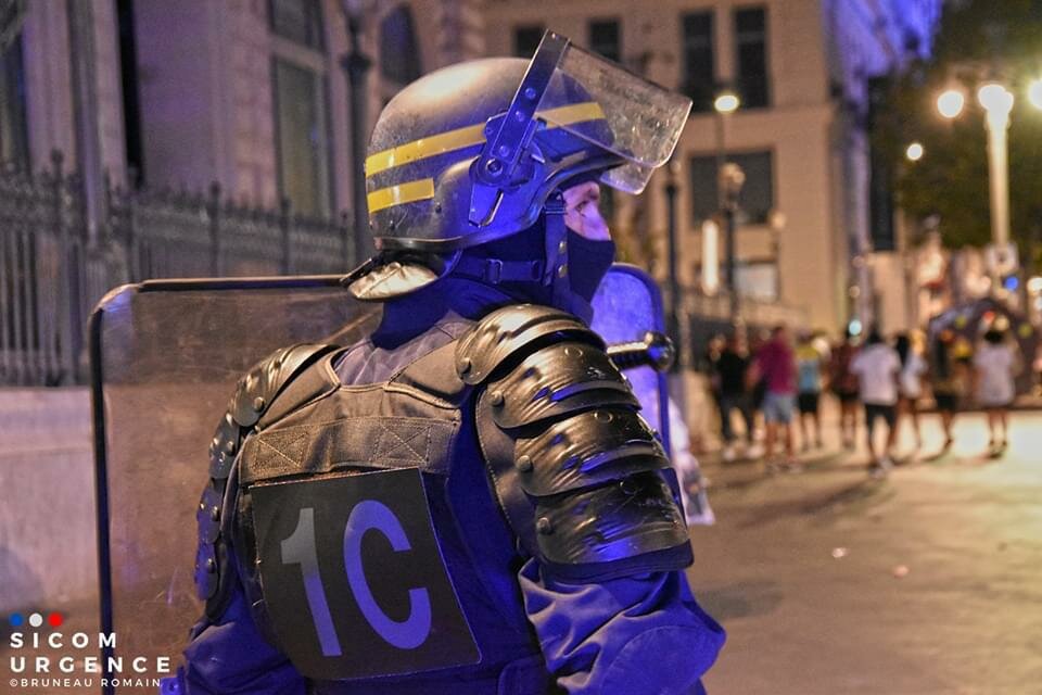 Lyon : Un policier blessé à l’oeil par un tir de mortier d’artifice le soir du 14 juillet