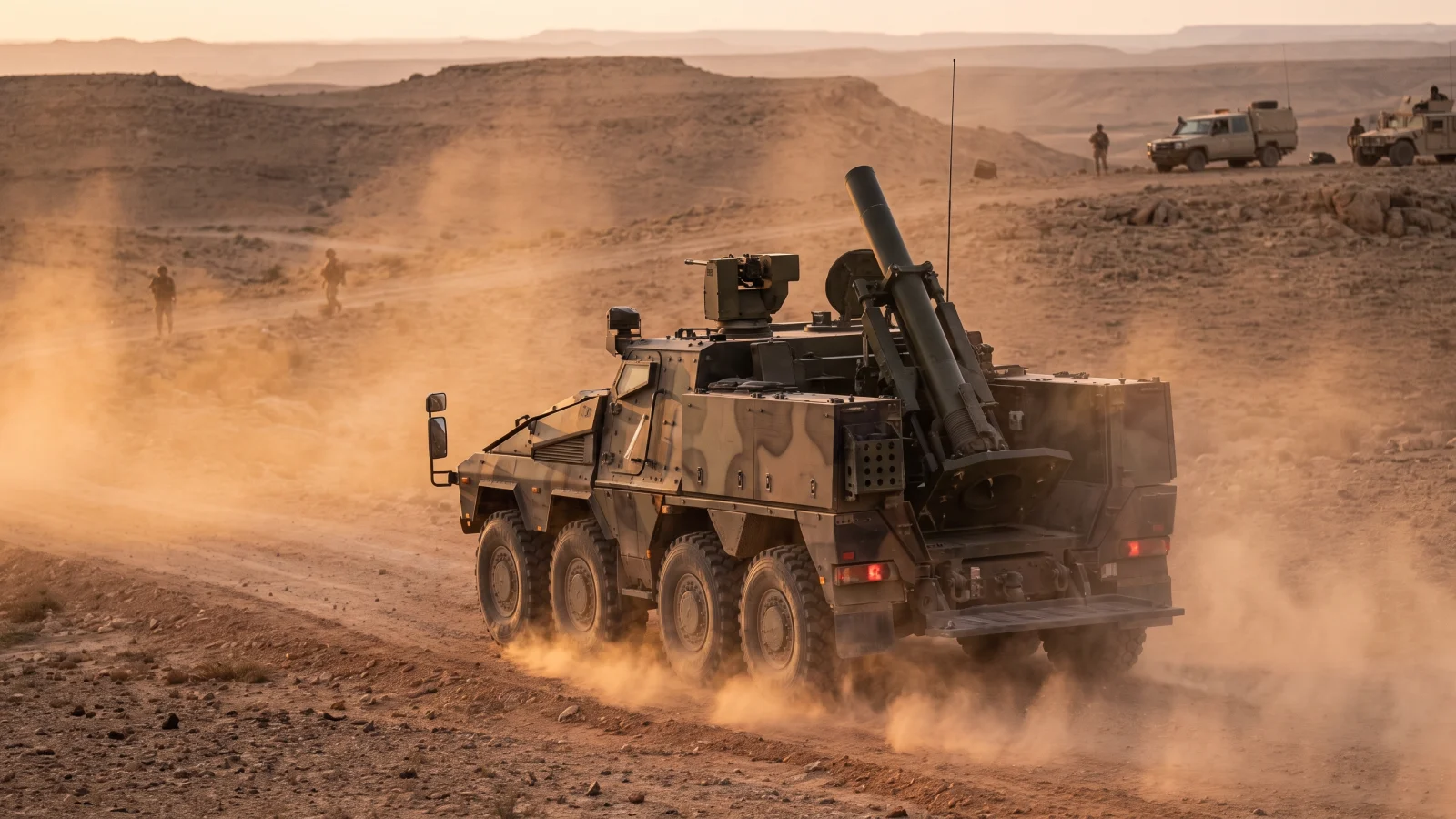 Artillerie: l’Armée de Terre déploie pour la première fois le Griffon MEPAC en mission extérieure