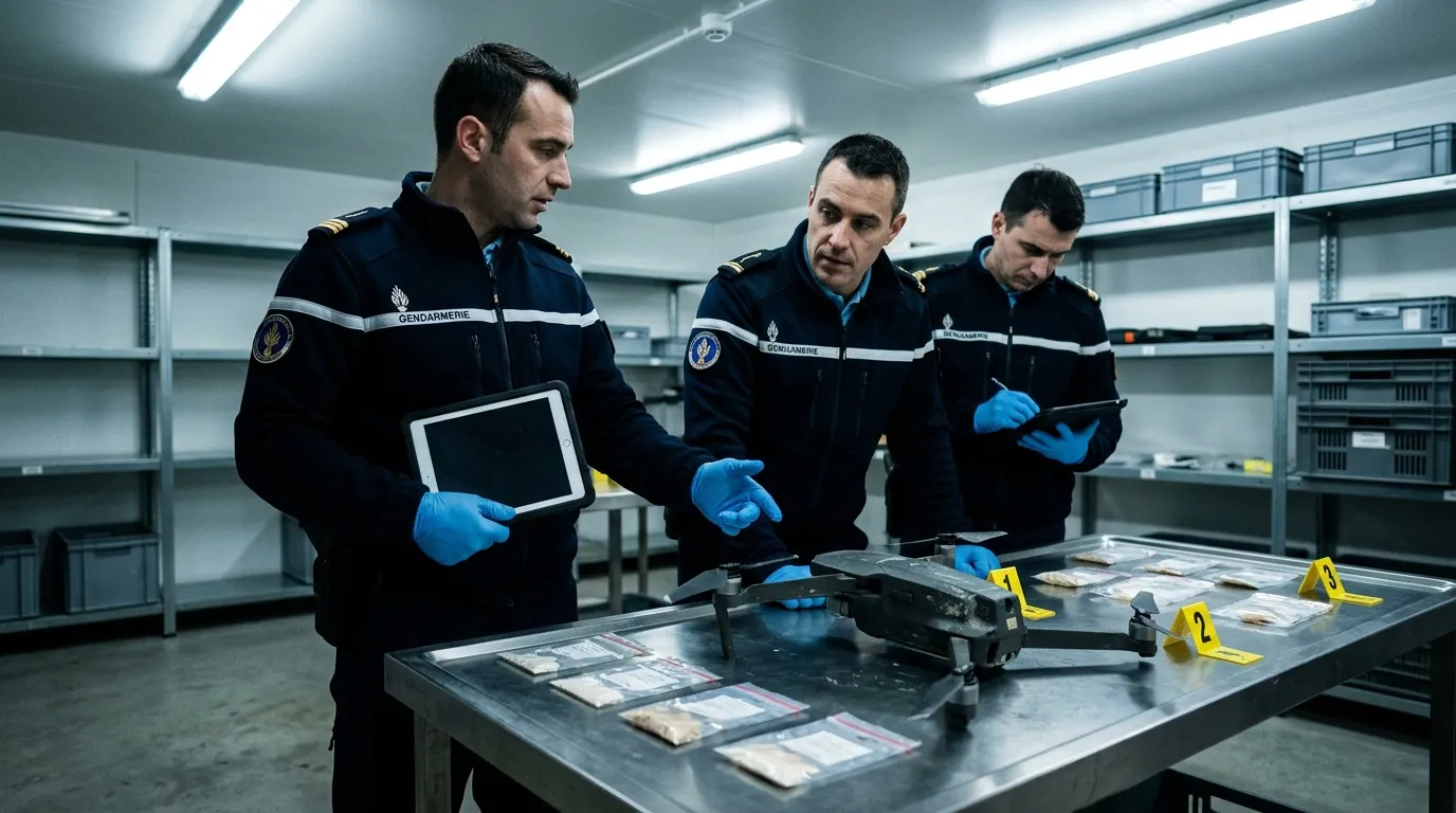 Les gendarmes pensaient avoir découvert un trafic de drogue livré par drone dans une prison : les données de l’appareil révèlent finalement 1 826 livraisons en 51 jours