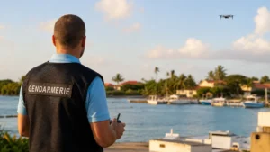 La gendarmerie déploie un drone équipé d’une caméra à Morne-à-l’Eau et Port-Louis le 22 août 2026 de 16 h à 20 h