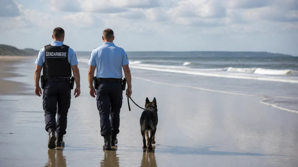 À Deauville, la gendarmerie renforce son dispositif estival contre les stupéfiants sur la plage, le train et à l’aéroport