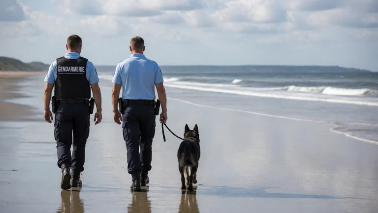 À Deauville, la gendarmerie renforce son dispositif estival contre les stupéfiants sur la plage, le train et à l’aéroport