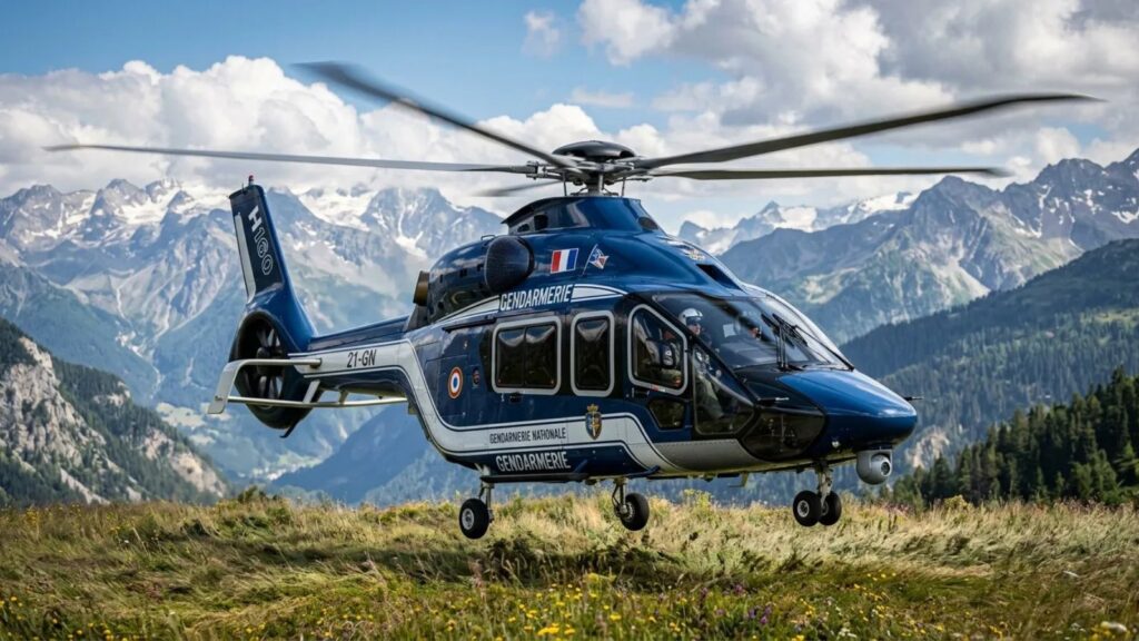 Le plus gros hélicoptère jamais utilisé par la Gendarmerie française est un colosse Airbus de 6 tonnes capable de croiser à 255 km/h : le H160