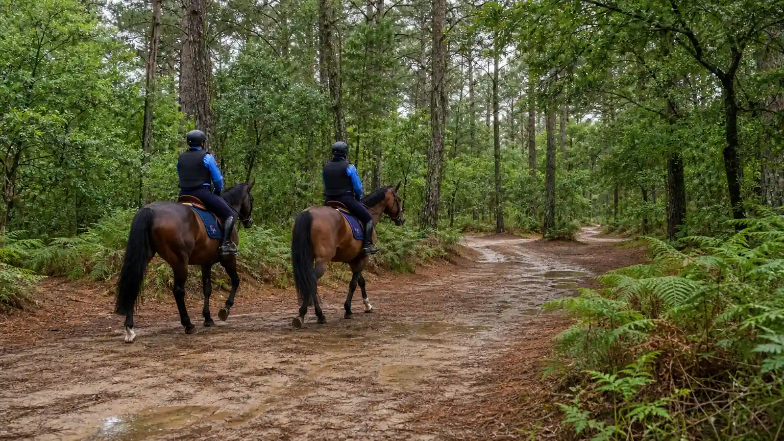 L’opération Nemus se poursuit dans les Landes où gendarmes et cavaliers surveillent encore les massifs