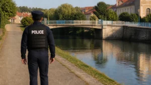 À Bar-le-Duc, des policiers secourent une mère et son fils de 8 ans après la chute d’une Clio dans le canal