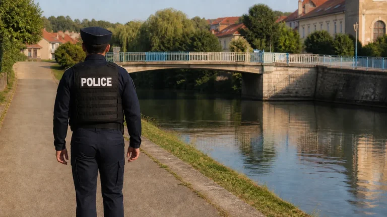 À Bar-le-Duc, des policiers secourent une mère et son fils de 8 ans après la chute d’une Clio dans le canal