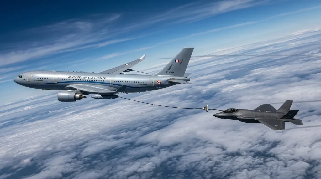 La France vient de réussir une première historique dans le ciel avec son A330 Phénix : il peut désormais ravitailler les avions espions américains et britanniques en plein vol