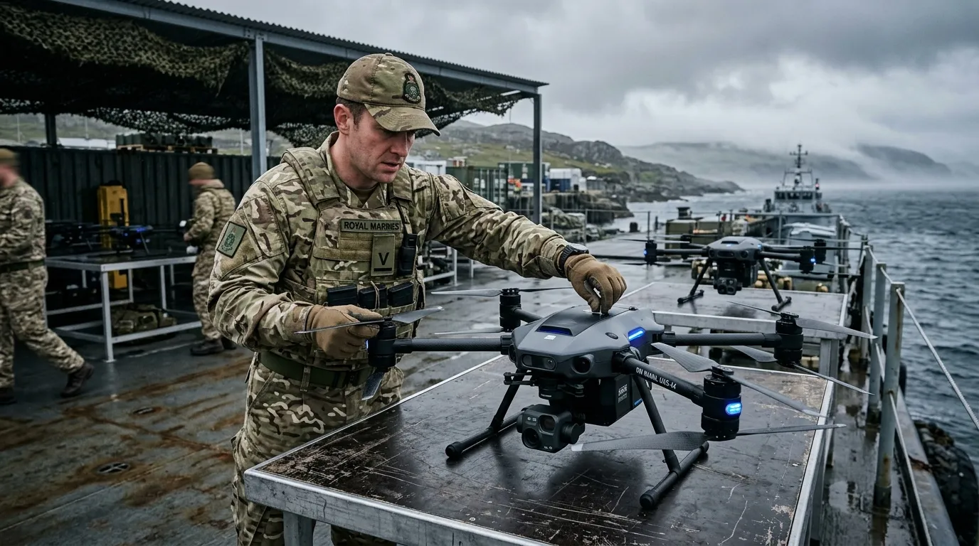 Les Royal Marines achètent 20 drones navals pour 12 millions de livres puis découvrent que l’un d’eux aurait discrètement envoyé des données vers la Chine